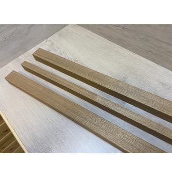 Овенгкол заготовка сквозного грифа гитары Радиал АА 38х(49-25.5х49)х1010 мм из 3х частей-9