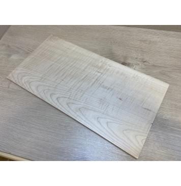 Клён Белый Явор, Волнистый Универсальная заготовка Смешанный АА Волна АА 10х240х490 мм-0