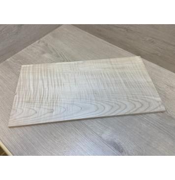 Клён Белый Явор, Волнистый Универсальная заготовка Смешанный АА Волна АА 10х240х490 мм-4