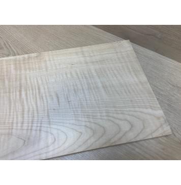 Клён Белый Явор, Волнистый Универсальная заготовка Смешанный АА Волна АА 10х240х490 мм-3