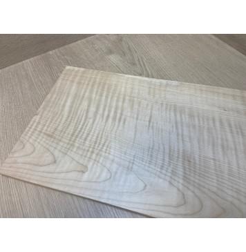 Клён Белый Явор, Волнистый Универсальная заготовка Смешанный АА Волна АА 10х240х490 мм-5