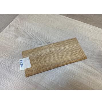 Ясень Белый Волнистый заготовка накладки на головку грифа Радиал ААА Волна ААА 8.5х112х260 мм-0