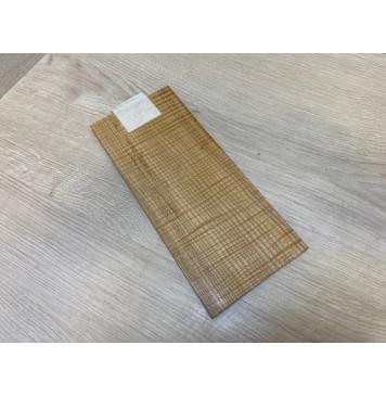 Ясень Белый Волнистый заготовка накладки на головку грифа Радиал ААА Волна ААА 8.5х112х260 мм-6