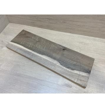 Орех Грецкий Волнистый Заболонь заготовка на топ Смешанный АА Волна АА 22х175х525 мм - 1шт. (под распил) АКЦИЯ-3