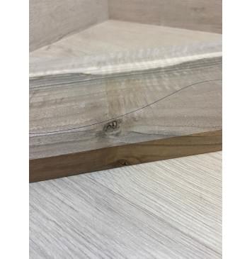 Орех Грецкий Волнистый Заболонь заготовка на топ Смешанный АА Волна АА 22х175х525 мм - 1шт. (под распил) АКЦИЯ-4