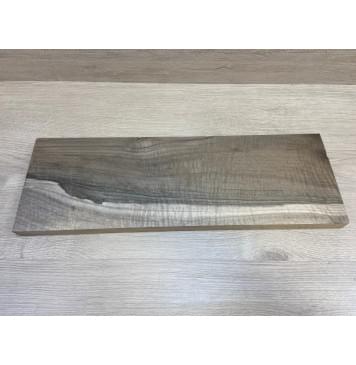 Орех Грецкий Волнистый Заболонь заготовка на топ Смешанный АА Волна АА 22х175х525 мм - 1шт. (под распил) АКЦИЯ-6