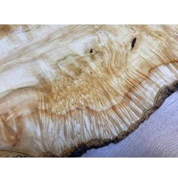 Клён Американский Каповый заготовка на топ Смешанный АА Кап АА 14х197х520 мм - 2 шт. (книжкой) АКЦИЯ-7