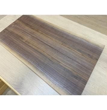 Орех Американский Заболонь заготовка на топ Радиал АА 18х185-152х605 мм - 2 шт (книжкой) АКЦИЯ-5