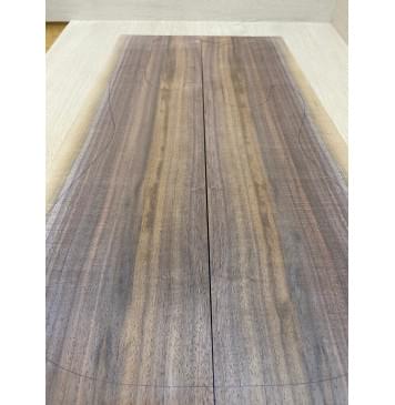 Орех Американский Заболонь заготовка на топ Радиал АА 18х185-152х605 мм - 2 шт (книжкой) АКЦИЯ-1