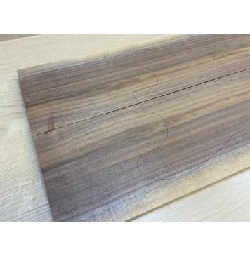 Орех Американский Заболонь заготовка на топ Радиал АА 18х185-152х605 мм - 2 шт (книжкой) АКЦИЯ-6