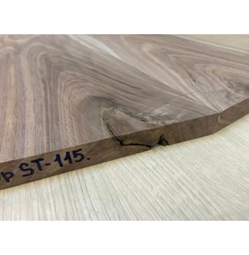 Орех Американский Заболонь заготовка на топ Тангент ААА 21х227х625-600 мм 2 шт (книжкой) АКЦИЯ-2