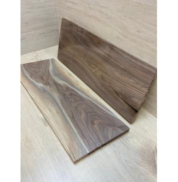 Орех Американский Заболонь заготовка на топ Тангент ААА 21х227х625-600 мм 2 шт (книжкой) АКЦИЯ-7