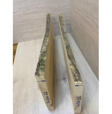 Клён Американский заготовка на топ Смешанный А 26х267-210-250х660-650 мм - 2шт (книжкой) АКЦИЯ-7