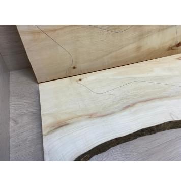 Клён Американский заготовка на топ Смешанный А 26х267-210-250х660-650 мм - 2шт (книжкой) АКЦИЯ-8