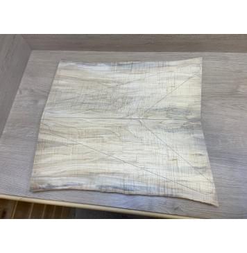 Клён Американский Волнистый заготовка на топ Смешанный ААА Волна АА 20х220-210х530 мм - 2 шт. (книжкой) АКЦИЯ-5