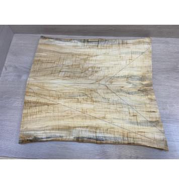 Клён Американский Волнистый заготовка на топ Смешанный ААА Волна АА 20х220-210х530 мм - 2 шт. (книжкой) АКЦИЯ-2