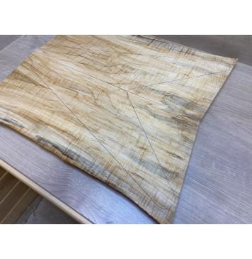 Клён Американский Волнистый заготовка на топ Смешанный ААА Волна АА 20х220-210х530 мм - 2 шт. (книжкой) АКЦИЯ-12