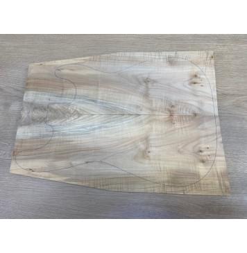 Клён Американский заготовка на топ Смешанный А 18х176-140х475 мм - 2 шт. (книжкой) АКЦИЯ-0