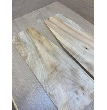 Клён Американский заготовка на топ Смешанный А 18х176-140х475 мм - 2 шт. (книжкой) АКЦИЯ-2