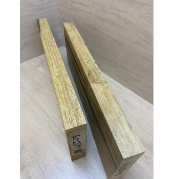 Корина Чёрная (Лимба-Офрам) заготовка корпуса Тангент АА 637 кг/м3 49х232х630 мм (2шт) Корина Чёрная (Лимба-Офрам) заготовка корпуса Тангент АА 637 кг/м3 49х232х630 мм (2шт)-1