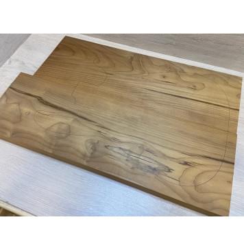 Клён Печёный 180 гр заготовка корпуса Тангент А 42.5х190-185х585-550 мм (2шт)-2