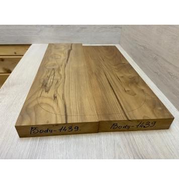 Клён Печёный 180 гр заготовка корпуса Тангент А 42.5х190-185х585-550 мм (2шт)-5