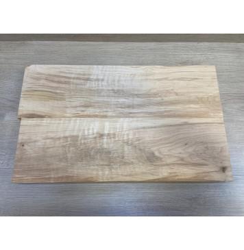 Ольха Волнистая заготовка корпуса для Тревел гитары Тангент АА Волна А 38.5х153х515-505 мм - 2 шт (АКЦИЯ)-4