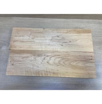 Ольха Волнистая заготовка корпуса для Тревел гитары Тангент АА Волна А 38.5х153х515-505 мм - 2 шт (АКЦИЯ)-0