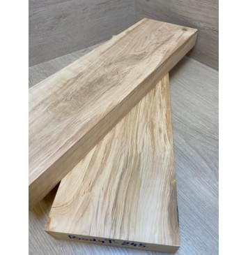 Ольха Волнистая заготовка корпуса для Тревел гитары Тангент АА Волна А 38.5х153х515-505 мм - 2 шт (АКЦИЯ)-10