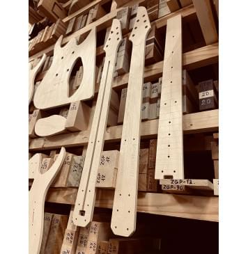 Mayones Duvell 6, Hipshot 6 String Fixed Guitar Bridge, 24 Frets, полный комплект для фрезеровки гитары, фанера 8мм Mayones Duvell 6, Hipshot 6 String Fixed Guitar Bridge, 24 Frets, полный комплект для фрезеровки гитары, фанера 8мм-6