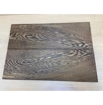 Венге заготовка на топ Смешанный АА 19х190-185х535 мм - 2шт. (книжкой) Венге заготовка на топ Смешанный АА 19х190-185х535 мм - 2шт. (книжкой)-0