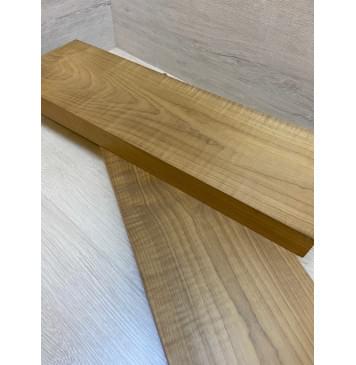 Клён Печёный 180 гр заготовка корпуса Тангент АА 40х170х535-522 мм (2шт)-6