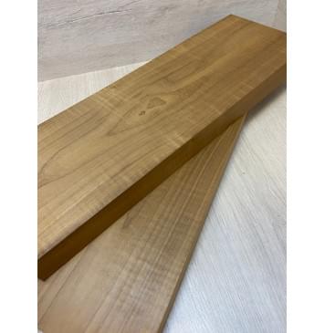 Клён Печёный 180 гр заготовка корпуса Тангент АА 40х170х535-522 мм (2шт)-9