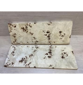 Тополь Кап заготовка на топ Смешанный ААА 21х192-176х510 мм - 2 шт. (книжкой)-7