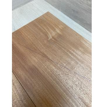 Махагон Кая заготовка на топ Радиал АА 20х222х560 мм - 2 шт. (книжкой) АКЦИЯ-5