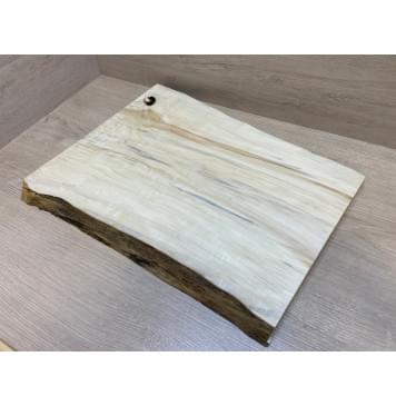 Клён Американский заготовка на топ пол заливку Тангент АА 27х360-295х475-460 мм (цельный)-0