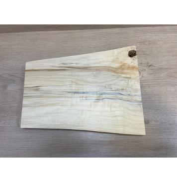 Клён Американский заготовка на топ для Тревел гитары Тангент АА 28х290-212х390-365 мм (цельный)-5