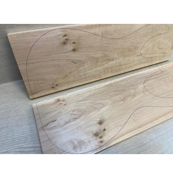 Ольха заготовка на топ Тангент АА 18х160-157х492 мм - 2 шт. (книжкой) Ольха заготовка на топ Тангент АА 18х160-157х492 мм - 2 шт. (книжкой)-9