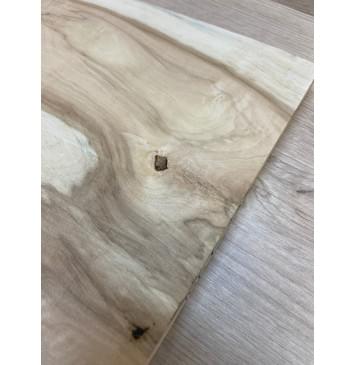 Клён Американский заготовка на топ под заливку для Тревел гитары Тангент А 27х310-200х425-415 мм - (цельный)-4