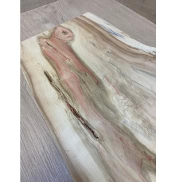 Клён Американский заготовка на топ под заливку для Тревел гитары Тангент А 27х310-200х425-415 мм - (цельный)-8