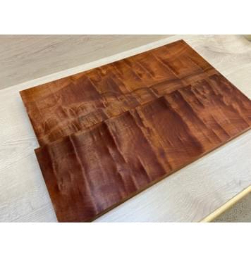 Макоре Пламя заготовка корпуса Тангент ААА Волна АА 44.5х190х570-560 мм - (2 шт) АКЦИЯ Макоре Пламя заготовка корпуса Тангент ААА Волна АА 44.5х190х570-560 мм - (2 шт) АКЦИЯ-10