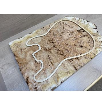 Тополь Белолистка Кап заготовка на топ под заливку Смешанный ААА 24х205-195х560-460 мм - 2шт.(книжкой)-6