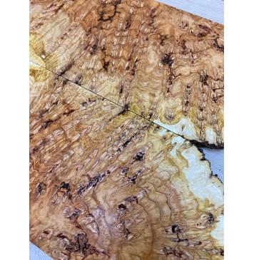 Тополь Белолистка Кап заготовка на топ под заливку Смешанный ААА 24х205-195х560-460 мм - 2шт.(книжкой)-12