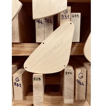 B.C. Rich Guitars Mockingbird LEGACY ST, Schaller Floyd Rose Tremolo, 24,75", Neck-Thru, 24 лада, полный комплект для фрезеровки гитары, фанера 8мм-3