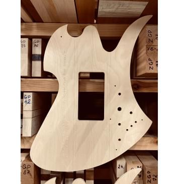 B.C. Rich Guitars Mockingbird LEGACY ST, Schaller Floyd Rose Tremolo, 24,75", Neck-Thru, 24 лада, полный комплект для фрезеровки гитары, фанера 8мм-6