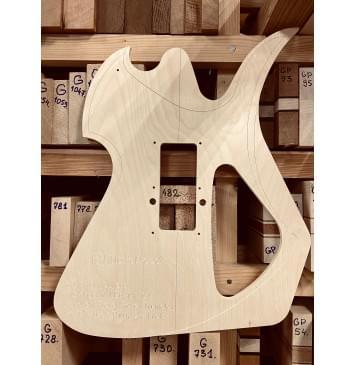 B.C. Rich Guitars Mockingbird LEGACY ST, Schaller Floyd Rose Tremolo, 24,75", Neck-Thru, 24 лада, полный комплект для фрезеровки гитары, фанера 8мм-7