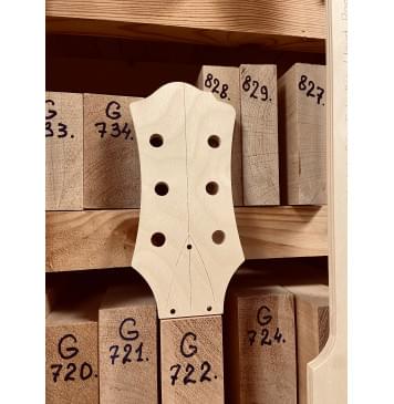 B.C. Rich Guitars Mockingbird LEGACY ST, Schaller Floyd Rose Tremolo, 24,75", Neck-Thru, 24 лада, полный комплект для фрезеровки гитары, фанера 8мм-8