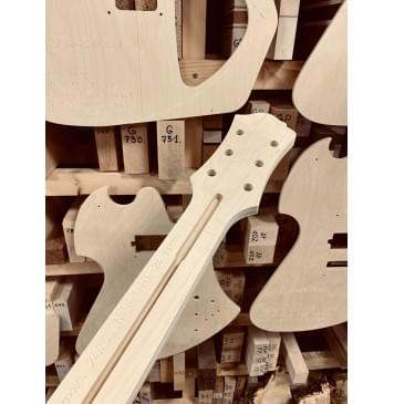 B.C. Rich Guitars Mockingbird LEGACY ST, Schaller Floyd Rose Tremolo, 24,75", Neck-Thru, 24 лада, полный комплект для фрезеровки гитары, фанера 8мм-11