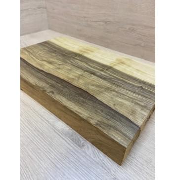 Корина Черная заготовка корпуса для Тревел гитары Радиал АА 49х240х383 мм (Массив) Корина Черная заготовка корпуса для Тревел гитары Радиал АА 49х240х383 мм (Массив)-3