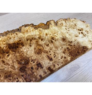 Тополь Кап заготовка на топ под заливку Смешанный ААА 29х180х460 мм - 1 шт (под распил)-14